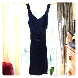 Laundry by Shelli Segal Navy Blue dress 8